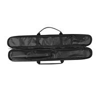 UPKOCH Bolsa para Flauta de Bambú, 2 Unidades, Bolsa Portátil de Tela Oxford Negra, Acolchada para Transporte y Almacenamiento Seguro de Flautas, Adecuado para Estudiantes y Músicos