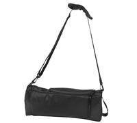 UPKOCH Bolsa Térmica para Golf Multifunción En Tela Oxford Negra y Gris, Enfriador Portátil para Latas, Compacto y Ligero, Correa Ajustable, Adecuado para Actividades Al Aire Libre y Golf Diario