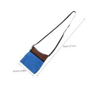 UPKOCH Bolsa Transportadora para Reptiles y Pequeños Animales Saco de Dormir Portátil de Transpirable Bolsa de Viaje con Correa para Hámster Cobaya y Lagartija Color Azul Color Aleatorio