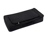 UPKOCH bolso de pedalera con cremallera pedalera de guitarra caja de pedalera pedales de guitarra estuche pedalera guitarra estuche transporte pedalera guitarra estuche de pedalera Black