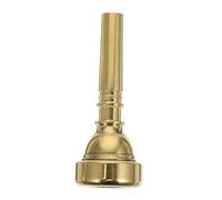 UPKOCH Boquilla para Trompeta Profesional Dorada Modelo Clásico para Trompeta Alta Resistencia, Suministro de Instrumentos Musicales, Reemplazo Portátil para Uso en Banda y Orquesta