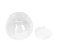 UPKOCH Botella De Micropaisaje Ecológica para Decoración Interior con Tapa, 15 Cm De Vidrio Transparente, Recipiente para Terrarios y Macetas, Adecuado para Hogar y Jardinería