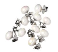 UPKOCH Broche de Botón Metálico para Camisa de Mujer, 20 Piezas Cierre Seguro, Accesorios para Vestidos y Blusas, Fácil Colocación para Uso Diario