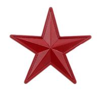 UPKOCH Broche de Estrella Vintage de Aleación de Zinc Rojo Pin Decorativo para Mujeres y Hombres Accesorio Resistente Diseño Chino Tradicional para Abrigos y Vestidos