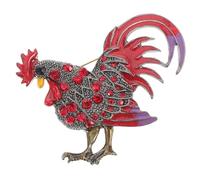 UPKOCH Broche de Pollo Broche Divertido para Mujer Lindo Broches de Adorno Joyas para Mujer Decoración Artesanal para Camisa