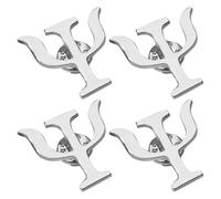 UPKOCH Broche de Psicología Vintage de Aleación Plateada Set de 4 Piezas para Chaquetas y Trajes de Hombre Accesorio Versátil para Camisas Abrigos y Mochilas