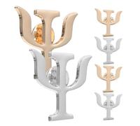 UPKOCH Broche de Solapa Psicología Set 6 Piezas Aleación Dorado y Plateado Broches Decorativos para Profesionales Médica y Uso Diario