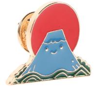 UPKOCH Broche para Ropa Estilo Japonés Fuji-San Broche Decorativo Multiusos para Bolsos y Sombreros Accesorio Kawaii de Dibujos Animados Insignia para Mujer y Niñas