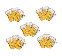 UPKOCH Broches De Jarra De Cerveza Luminosos 15 Pcs, Alfileres Brillantes De Solapa De Dibujos Animados, Accesorios Decorativos Para Mujeres Fiestas y Eventos, Diseño Adorable y Práctico