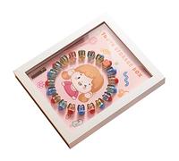 UPKOCH Caja De Almacenamiento Dental Para Dientes De Leche Cajita Para Ratoncito Pérez Caja De Recuerdos