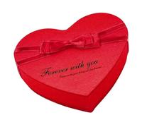 UPKOCH Caja de Flores de Jabón de Rosas en Forma de Corazón Roja, 10 Pétalos de Jabón de Rosa para Obsequio Romántico de San Valentín, Estuche Decorativo para Baño y Cuidado Personal