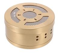 UPKOCH Caja de Quemador de Moxa de Cobre Macizo Tamaño Portátil Soporte para Cono de Moxa Ajustable Tanque de Calor para Uso Diario y Articular