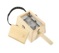 UPKOCH Caja Para Quemador De Moxa Mango De Madera y Protección Anti-escaldaduras, Ligera y Cómoda Para Terapia Doméstica