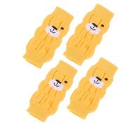 UPKOCH Calcetines Antideslizantes para Perros Mangas de Algodón para Patas de Perro Protector de Rodillas 4 Piezas para Mascotas