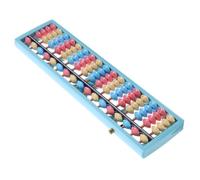 UPKOCH Calculadora De Cuentas De Beads Columnas para Abacus Educativo De Plástico para Aprendizaje Matemático y Desarrollo Cognitivo Herramienta Práctica De Cálculo
