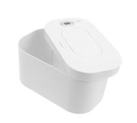 UPKOCH Calentador Usb De Toallitas Inteligentes Portátil Blanco, 1 Unidad, Temperatura Constante 40-60°c, Para Ñiño y Uso Doméstico, Pantalla Digital Integrada