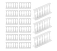 UPKOCH Cerca de Resina para Manualidades de Jardín 24 Piezas Paneles Romanos Miniatura Accesorio DIY para Decoración de Hadas y Proyectos de Mesa de Arena