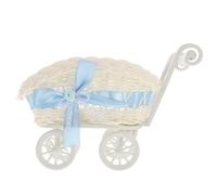 UPKOCH Cestas Tejidas Para Fiestas Cestas De Mimbre De Tela Decorativas De Ratán Bonitas De Mimbre De Para Almacenamiento De Cuerda Tejida