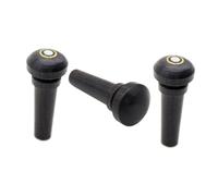 UPKOCH Clavija Ergonómica para Clavija de Extremo de Violín 3 Piezas Clavos de de Violín Negros Ojo de Y Lisos para Violines Acústicos
