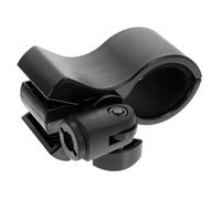 UPKOCH Clip De Micrófono Clip De Soporte De Micrófono Abrazadera De Micrófono Universal Pinza Para Microfono Soportes Para Micrófono Acortar Mic Holder Grabación El Plastico Negro