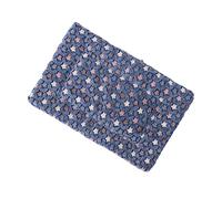 UPKOCH Colchoneta para Mascotas Acolchada y Cálida de Descanso para Perros y Gatos Cama de Invierno Azul con Estrellas Antideslizante y Portátil
