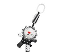 UPKOCH Colgante De Muñeca De Cuna y Juguete Educativo Temprano Para Ñiño, Diseño Animal En Blanco y Negro, Tamaño Compacto, Ligero y Estimulante Visual, Adecuado Para Cuidado Del Ñiño, 1 Unidad