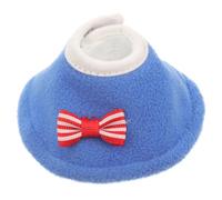 UPKOCH Collar Antimordeduras para Pájaros Azul, Cono de Recuperación para Loros, Collar de Cuello Resistente, Tamaño S, Protección contra Picoteo, Suministros para Aves, Adecuado