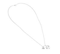 UPKOCH Collar Colgante De Balanza Justicia Para Mujer, Cadena Metálica Duradera, Accesorio De Moda Para Diario y Eventos Obsequios, Tamaño Mediano, Color Plateado