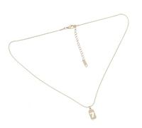 UPKOCH Collar para Mujer con Colgante Número 7 en Acero de Titanio Dorado, Elegante y Práctico para Fiestas de Despedida de Soltera y Uso Diario