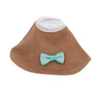 UPKOCH Collar para Pájaros Anti-mordedura y de Cuello para Diseño Ligero Transpirable y Reutilizable para Recuperación Tras Heridas o Cirugías Color Marrón