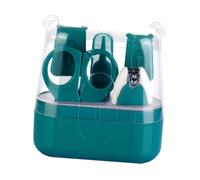 UPKOCH Colocar Juego De Tijeras Para Uñas Lima De Uñas Para Recién Nacido Kit De Manicura Traje De Niños Lima De Uñas Eléctrica Kit De Uñas Infantil Bebé Traje De Cinco Piezas Abs Clavo