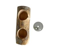 UPKOCH Comedero para Pájaros Multifuncional Madera De Duradera Tamaño Grande Alimentación Jaula para Loros y Aves Exóticas