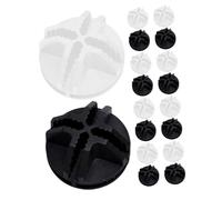 UPKOCH Conectores De Plástico para Jaulas De Mascotas y Cercas De Bricolaje, Materiales Duraderos, Tamaño Estándar, Uso para Montajes Jaulas y Estantes, Accesorios para Mascotas y Hogar