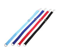 UPKOCH Correa Ajustable para Cubo de Agua de Caballo, Juego de 4 Piezas de Nailon Resistente en Negro, Rojo, Azul y Azul Claro, Cuerda Fija para Establos y Alimentación al Aire Libre