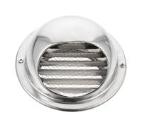 UPKOCH Cubierta para Ventilación Exterior de Acero Inoxidable Protección contra Lluvia y Viento Rejilla Respirable para Salida de Aire Sistemas de Extracción Domésticos
