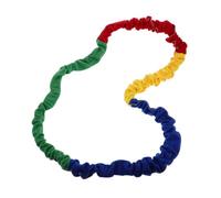 UPKOCH Cuerda Elástica para Actividades Grupales Infantiles Banda Resistente y Colorida para Ejercicios Dinámicos Coordinación Motriz y