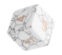 UPKOCH Dados Los Requisitos Proporcionados Aquí Tienes Un Título para Producto Dados De Turquesa De Caras Accesorios para Mesa Fiestas y Ktv Diseño Creativo y Superficie