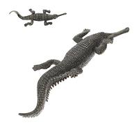 UPKOCH de Cocodrilo Simulado Realista de Plástico Resistente Figura Educativa de Reptil para Detallada y Didáctica para Aprendizaje Animal Decoración