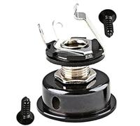 UPKOCH de guitarra placa base para guitarra eléctrica placas jack para eléctrica accesorios electrica accesorios de eléctrica tomas de bajo zócalo duradero