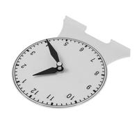 UPKOCH de Reloj de Dos Agujas Educativo para Enseñanza de Matemáticas Juguete Didáctico para Decoración de Escritorio para Hogar y Oficina Φ Color Aleatorio Color