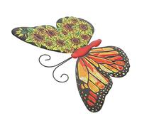 UPKOCH Decoración de pared de hierro oro decoración al aire rosa colgante muro decoracion de jardin decoración de arte de arte al aire planchar