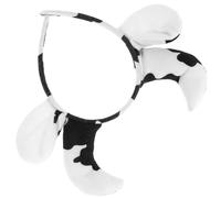 UPKOCH Diadema Orejas Vaca Peluche para Disfraz Animal Adulto Carnaval Halloween Fiesta Cosplay Accesorio Decorativo Unisex