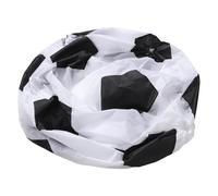 UPKOCH Disfraz Inflable de Fútbol para Adulto, Traje de Cosplay Unisex de Balón de Fútbol, Talla Única, Color Claro y Negro, Adecuado para Fiestas, Eventos Deportivos y Animación