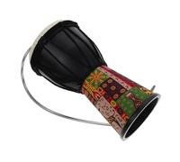 UPKOCH Djembe Drum Africano De Mano Piel De Cabra Instrumento De Percusión Educativo para Niño Niña y Principiantes Tambor De Lluvia para Actividades Al Aire y Fiestas