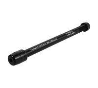 UPKOCH Eje Pasante de Bicicleta de Aleación de Aluminio TP M12x1.0 Negro | Uso en Carretera y Montaña, Bicicleta y Bike, Instalación Sencilla, Experiencia Estable y Versátil