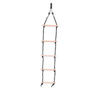 UPKOCH Escalera de Madera para Cuerda Resistente para Aire Equipo de Recreación Infantil para Trepar y Entrenar Habilidades Motrices