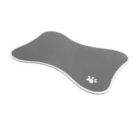 UPKOCH Esterilla De Alimentación para Mascotas Alfombrilla Absorbente De Agua para Bebederos De Perros Color Neutro Material Suave para Colocar Debajo del Cuenco De Comida De Gato o Perro