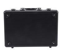 UPKOCH Estuche para Fichas De Póker Caja para Transportar Fichas De Póker De Unidades Estuche De Aluminio Negro para Casa