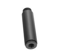UPKOCH Extensión de Soporte de Micrófono de Aluminio Negro, Tubo para Escritorio, Fácil Instalación,