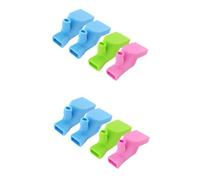 UPKOCH Extensor De Faceta De De Grifo Para Niños Accesorios De Silicona Para Grifos Extensor De Mango De Fregadero Cubierta De Caño De Agua 8 Uds